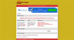Desktop Screenshot of lyricsburger.com